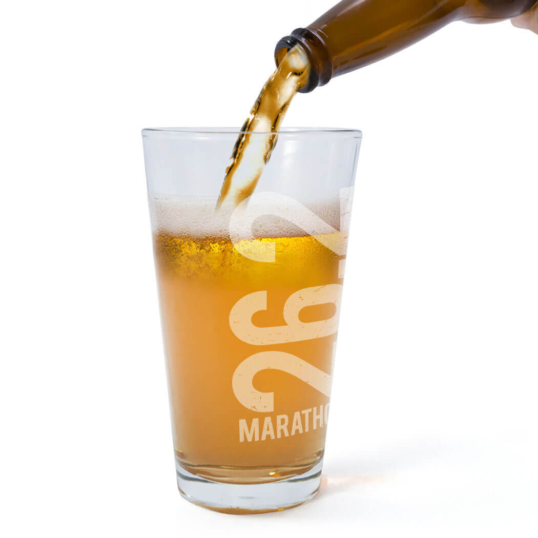 Marathon Gifts - Beer Glasses 