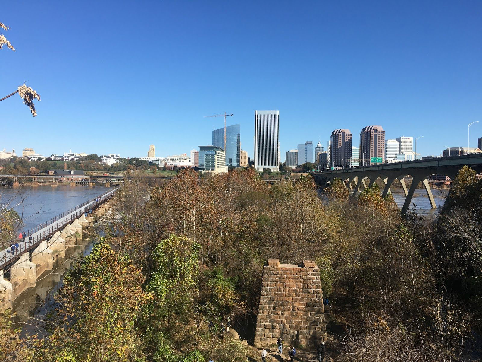 Richmond Skyline from the south side of the James River