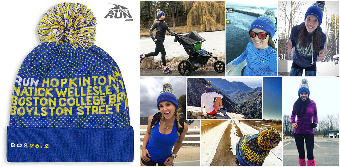 Boston Marathon Winter Hat