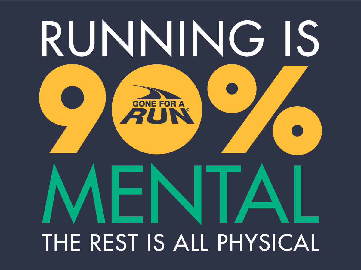 Monday Motivation for Runners - Anything physical requires mental toughness, especially running. 