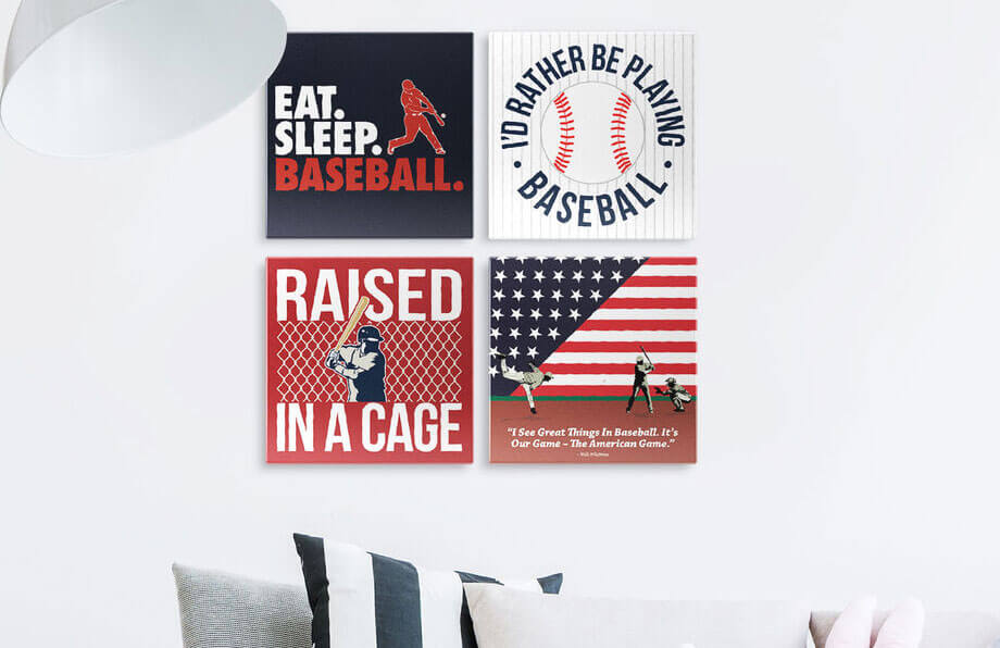 Baseball Wall Art