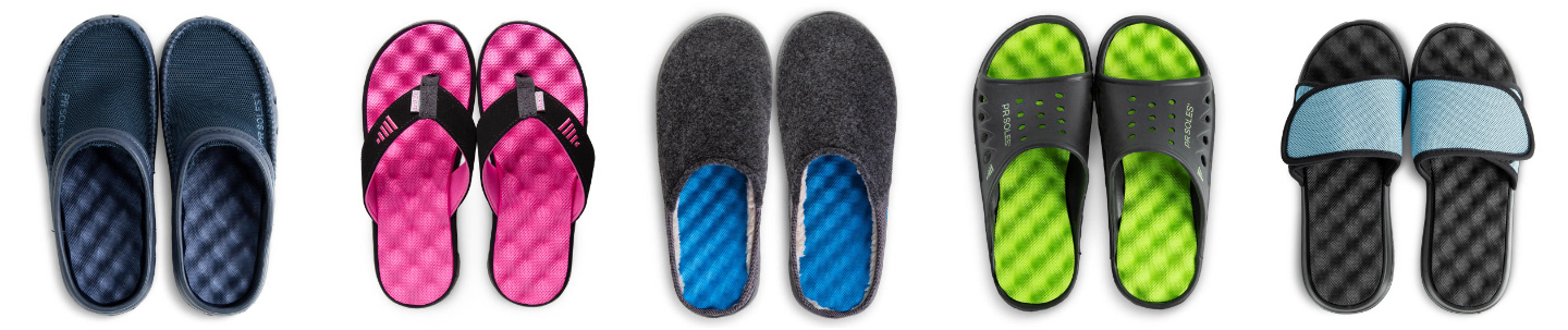 PR SOLES Run Recovery Slide Sandals 