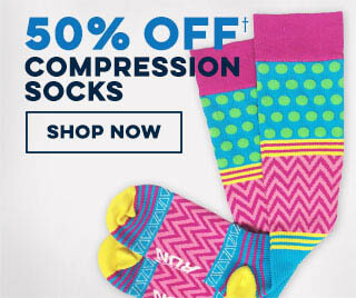 50% Off Compression Socks