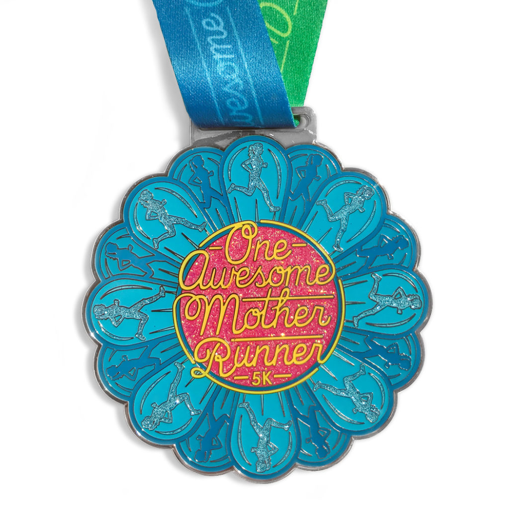 One Awesome Mother Runner Medal