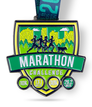Marathon Challenge Medal
