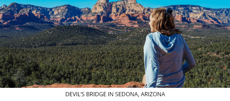 Devil's Bridge in Sedona, Arizona