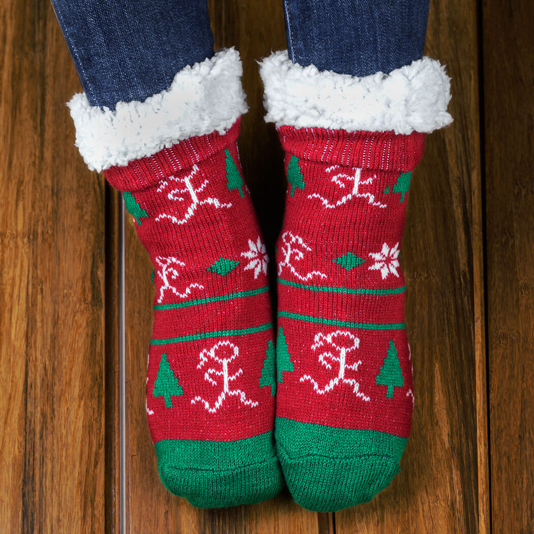Last Christmas As A Miss Cozy Slipper Socks – Miss To Mrs® Shop