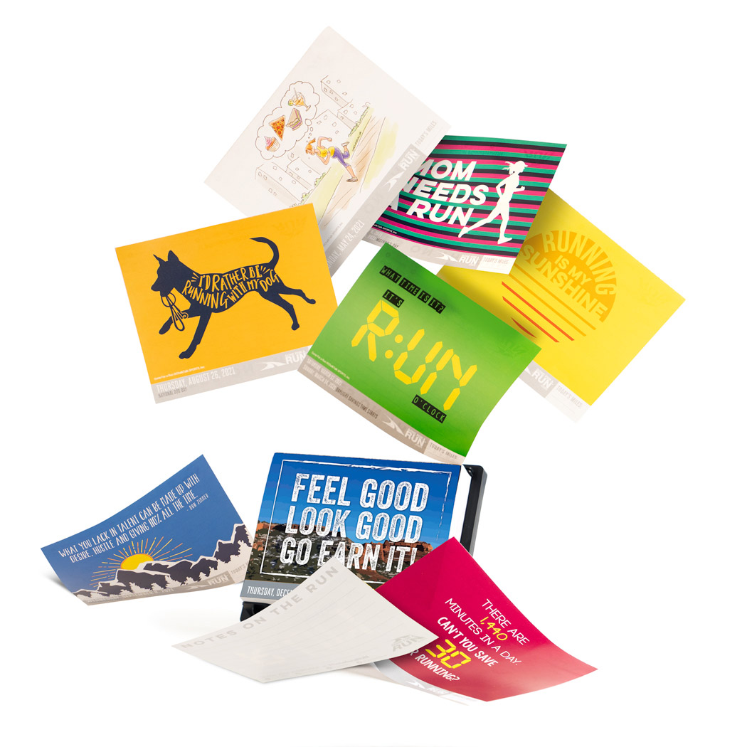 Inspirational Runner S 2021 Daily Desk Calendar 2021 daily desk calendar