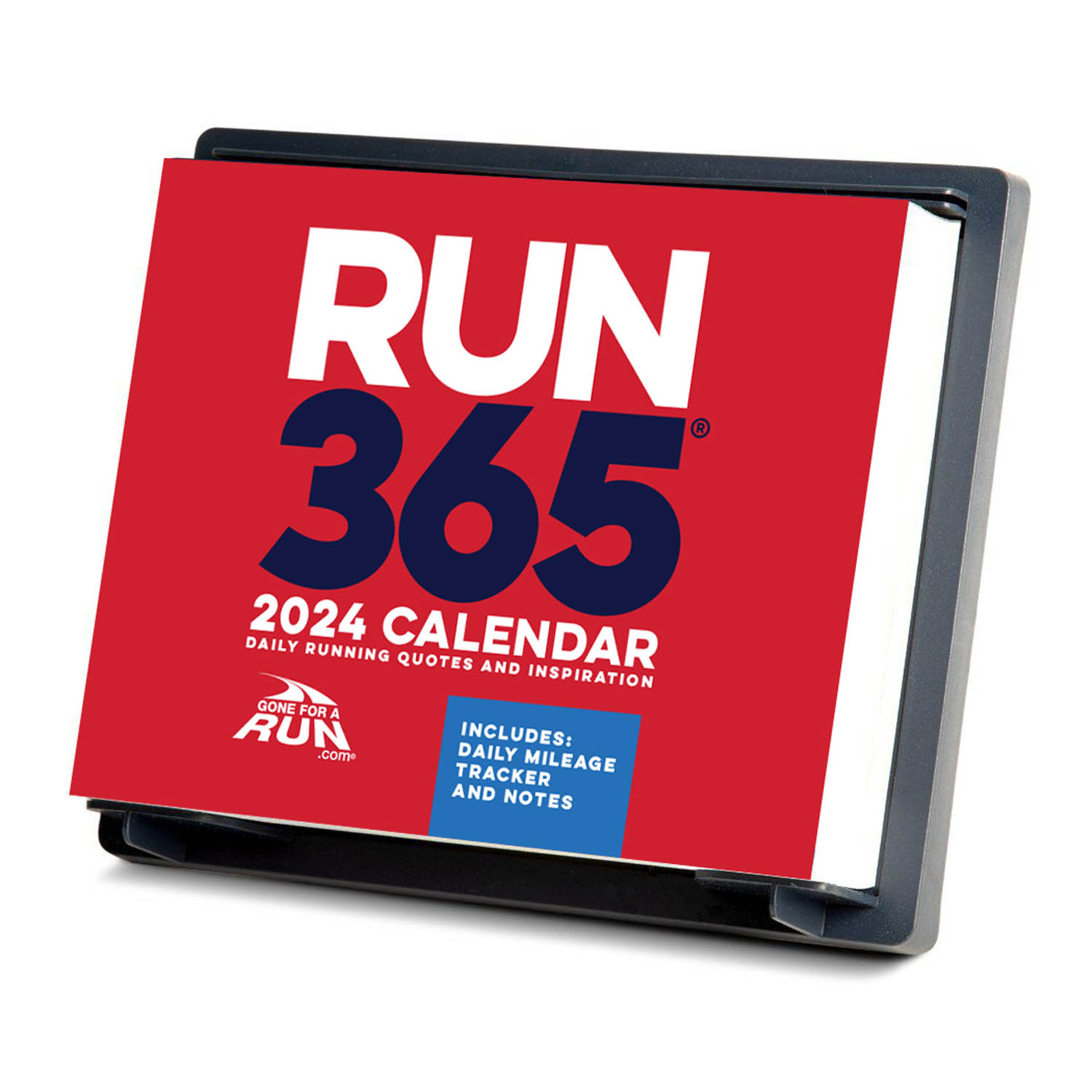 Inspirational Runner's 2024 Daily Desk Calendar