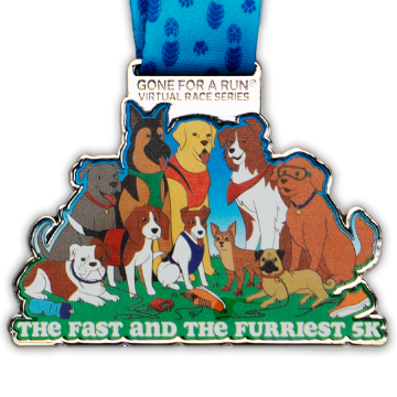 Virtual Race Medal Image