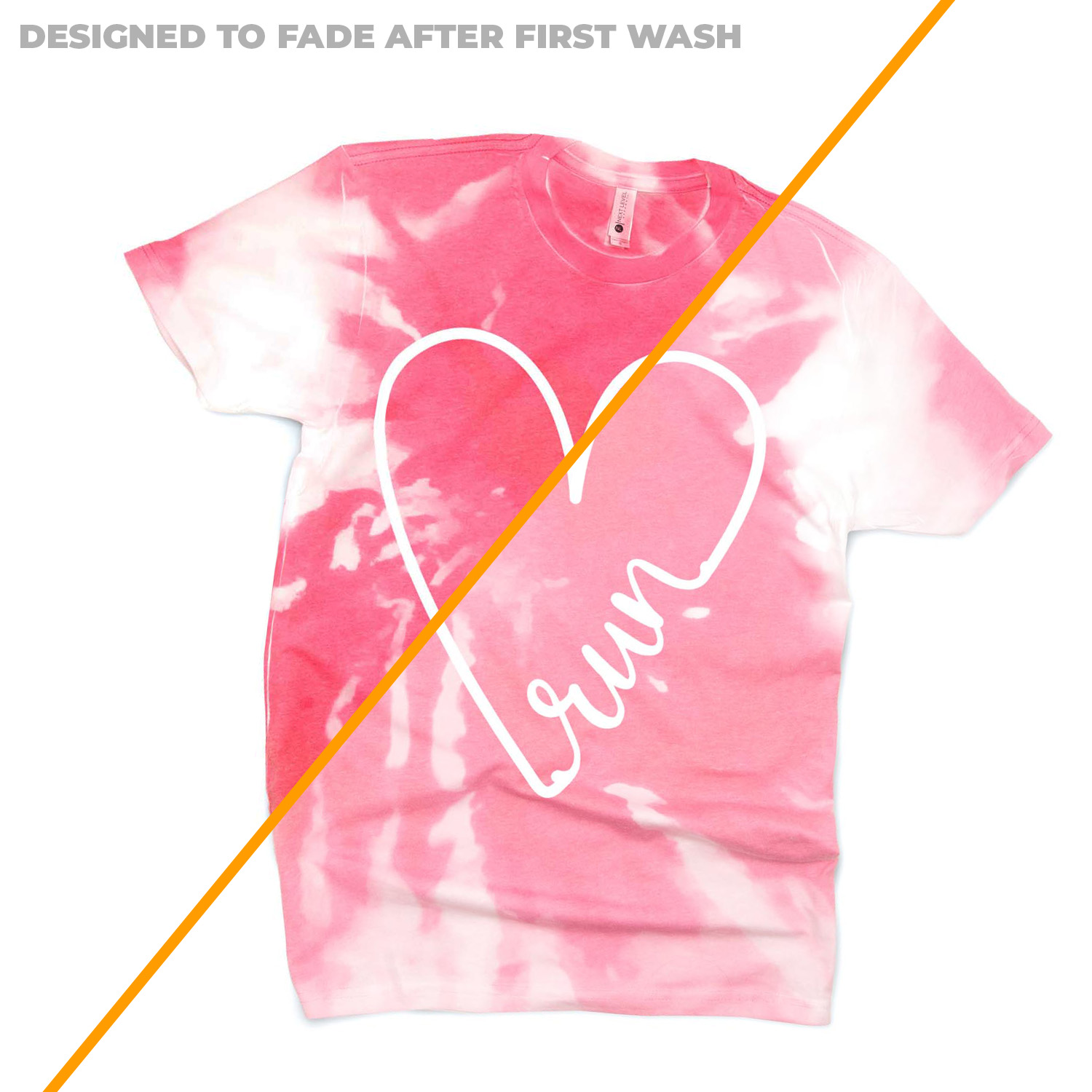 tie dye running shirt