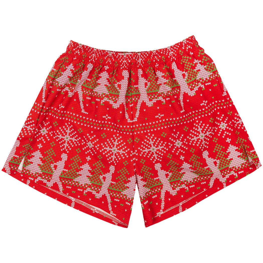 christmas running shorts