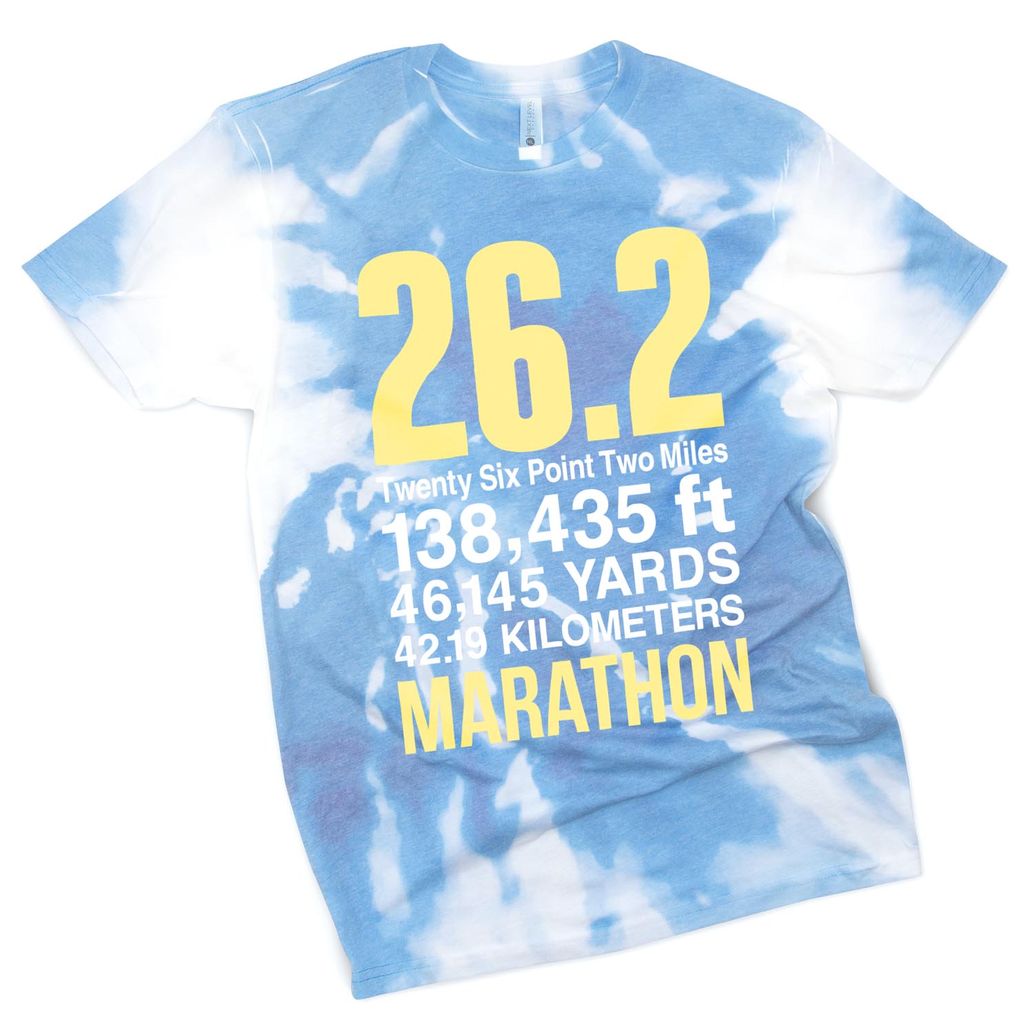 tie dye running shirt