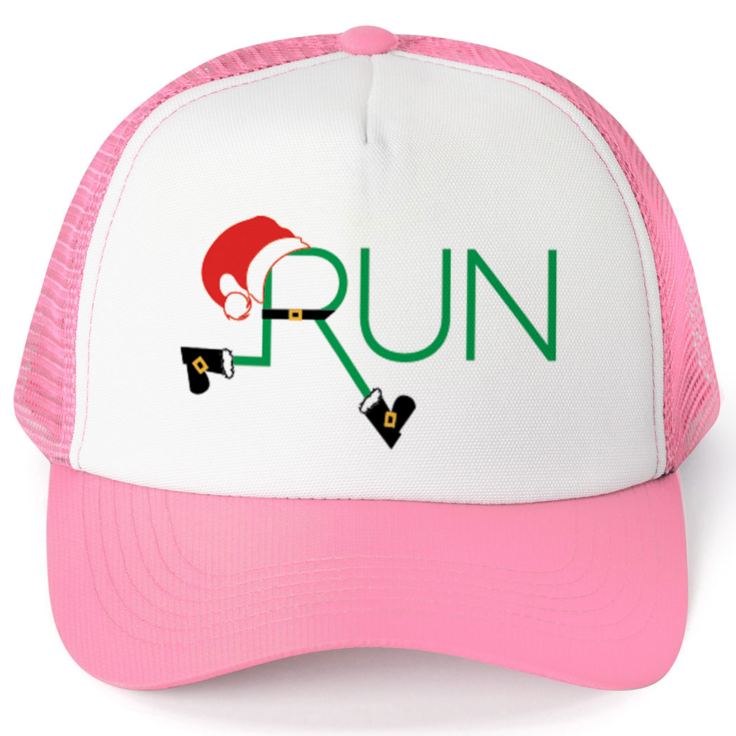 christmas running hat