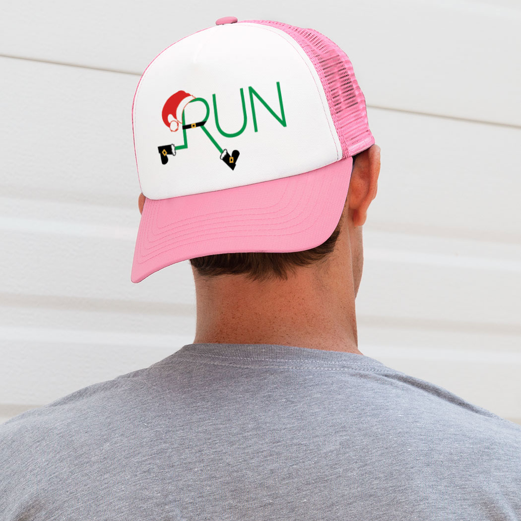 christmas running hat