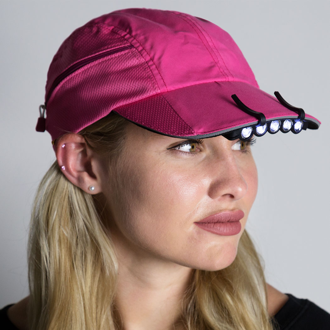 led running hat