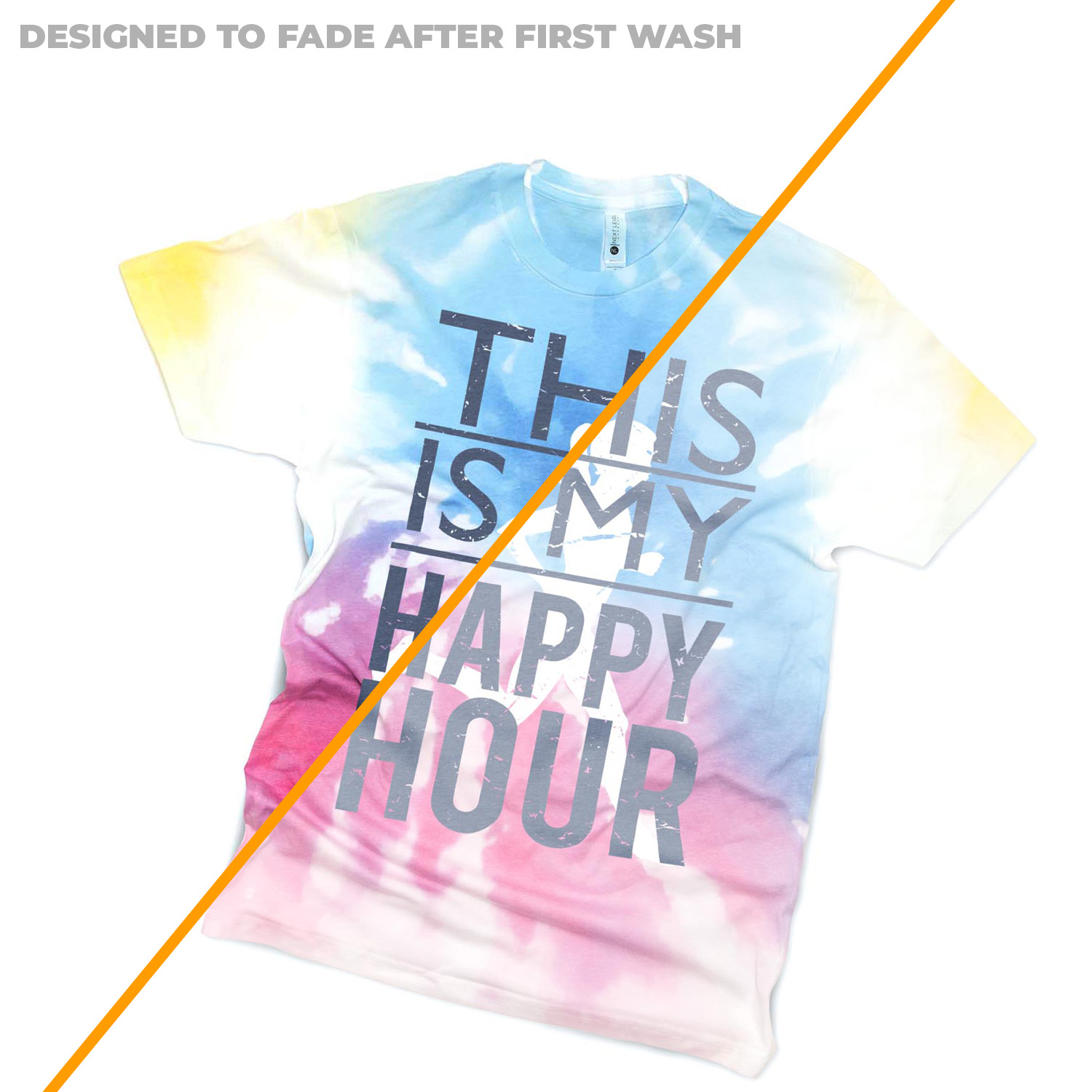 tie dye running shirt