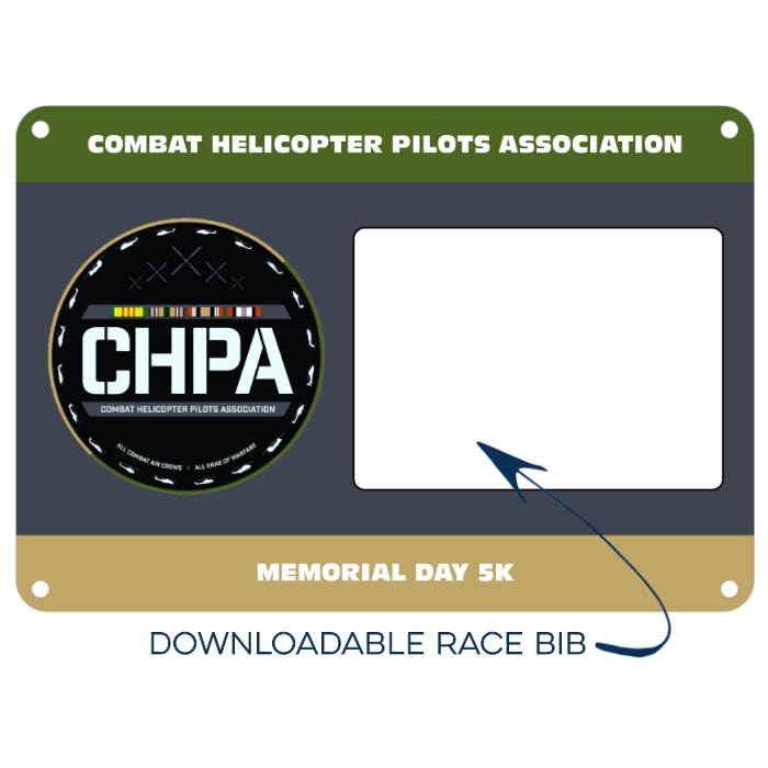 Downloadable Race Bib