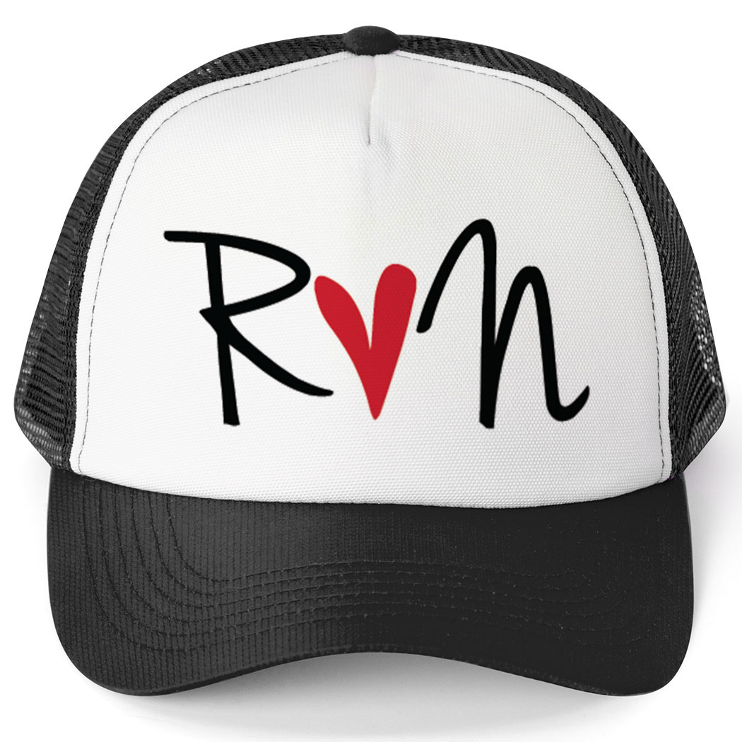 trucker cap running