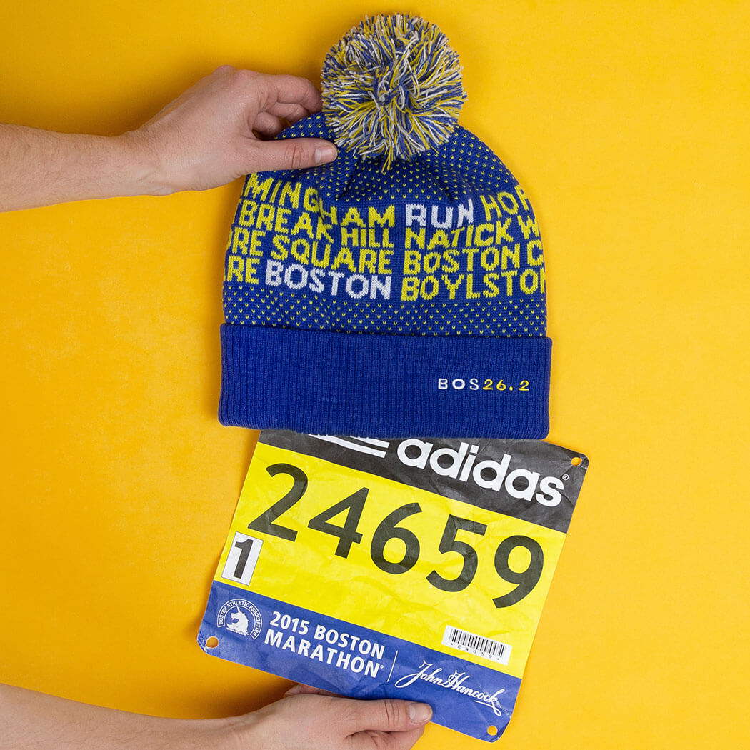 Running Knit Hat - BOSTON 26.2 | Gone For a Run