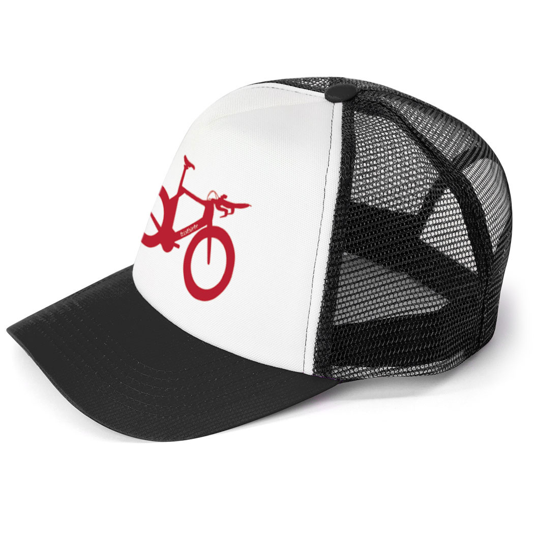 bicycle trucker hat