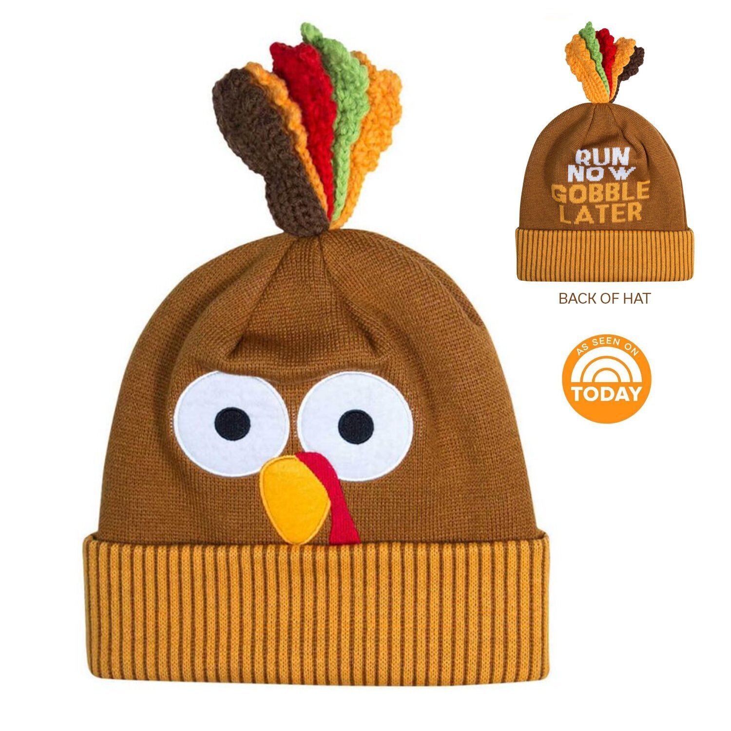 knit turkey hat