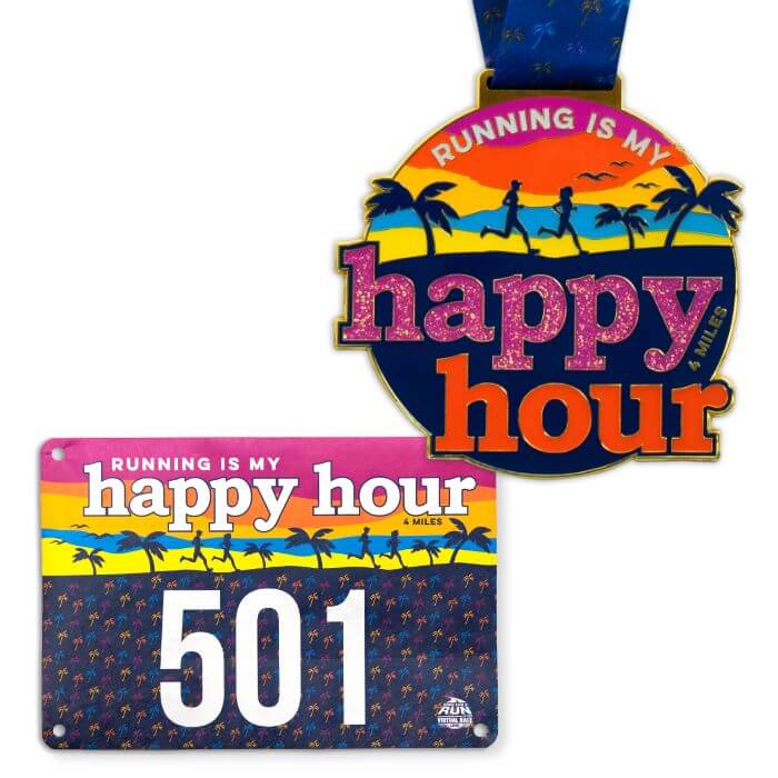 Authentic Race Bib & Medal