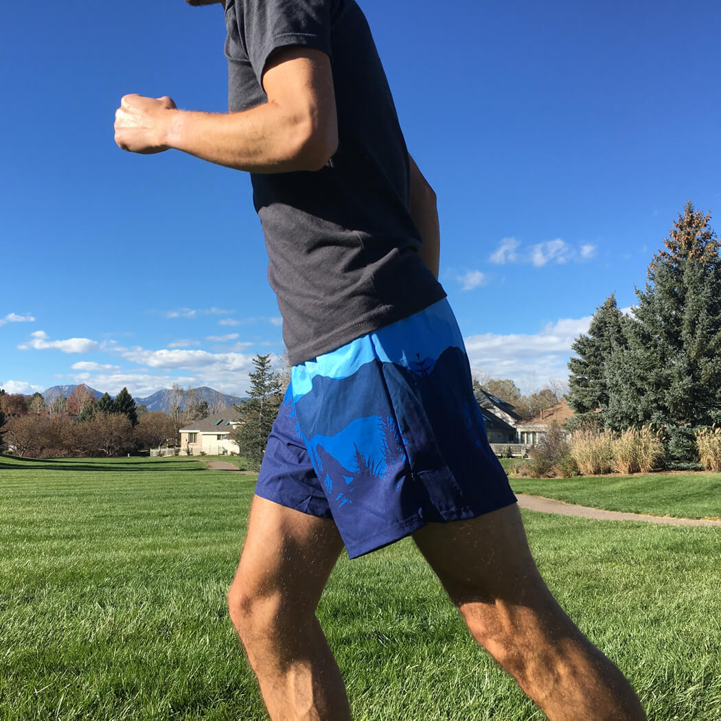 mountain running shorts