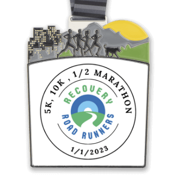 Virtual Race Medal Image