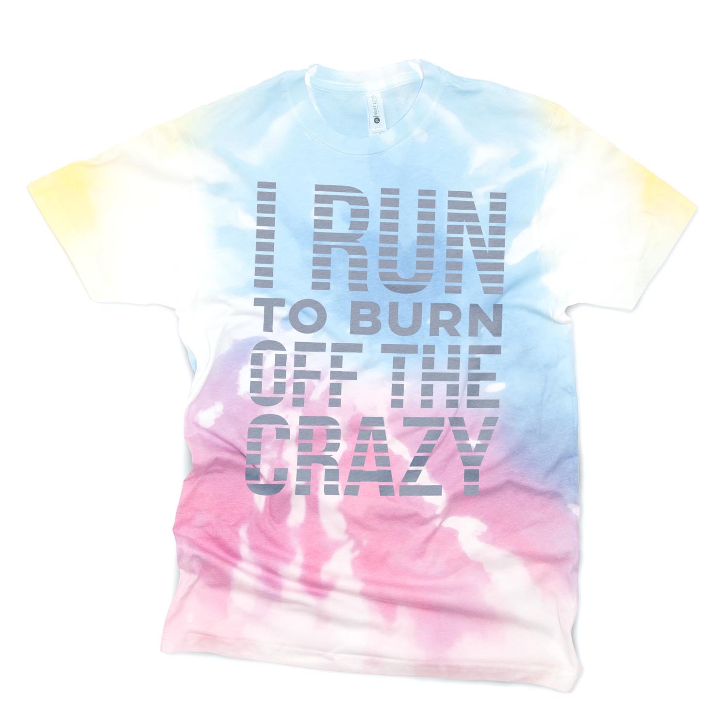 tie dye running shirt