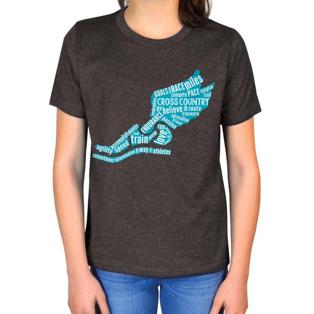 cross country shirt quotes