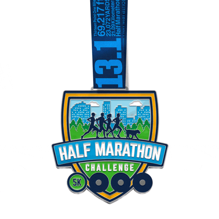Half Marathon Challenge Medal