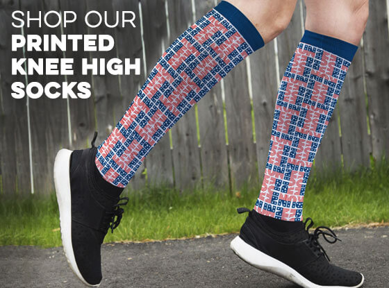 Fun Knee High Socks For Runners Running Knee Socks