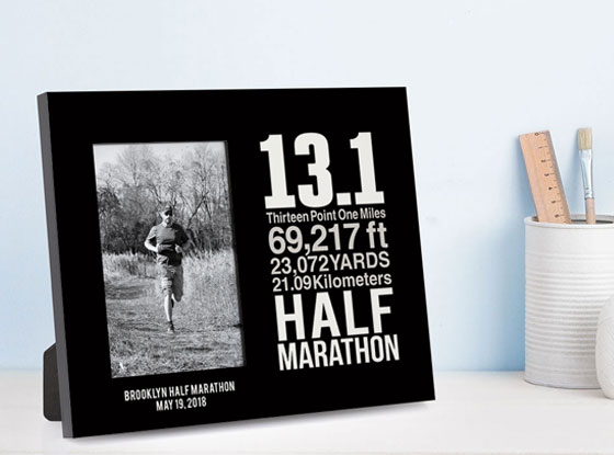 Shop Our Half Marathon Math Miles Photo Frame