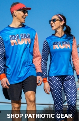 Shop Our Patriotic Apparel & Gear for Runners