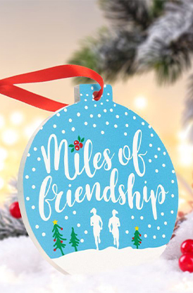 Shop Our Miles of Friendship Ornament for Runners