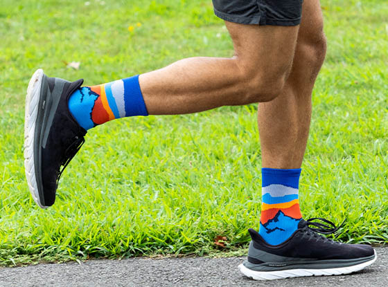 Double socks for running shop