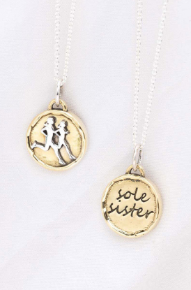 Shop Our Sole Sister Two-Sided Pendant Necklace
