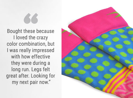 Fun Compression Socks For Runners Long Running Socks