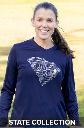 Shop Our Long Sleeve Tech Tees State Collection for Runners