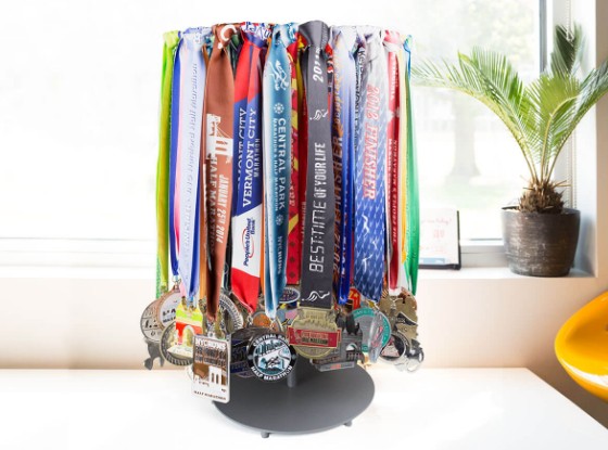 Shop Our Tabletop Medal Displays for Runners