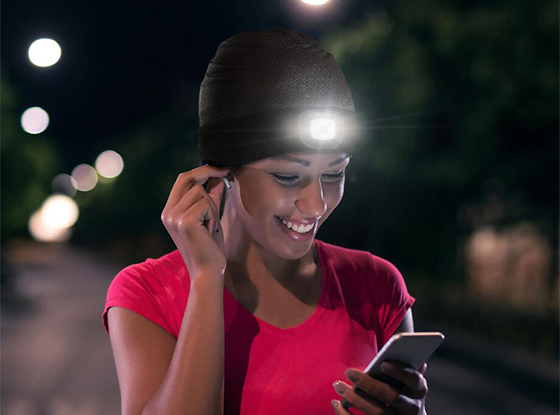 Shop Our LED Performance Beanies for Runners