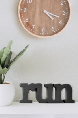 Shop Our Decorative Wood Words for Runners