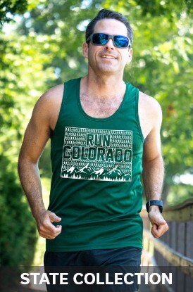 Shop Our State Collection Tank Tops for Runners