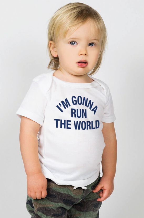 Personalised Baby T-shirt Tees for Girls Proud to Be a Soldiers Daughter