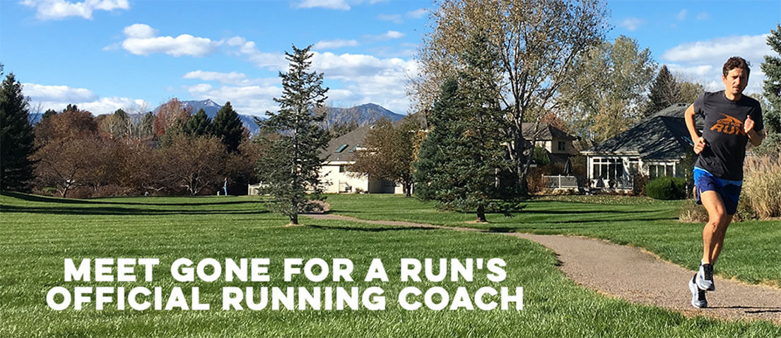 Meet Gone For a Run's Official Running Coach Meet Gone For a Run's Official Running Coach